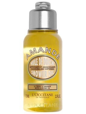 L'OCCITANE Amande Cleansing and Softening Shower Oil 2.5oz